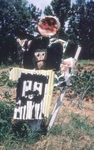 Multi Faced Scarecrow