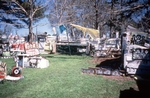 View of Art in Yard by James Smith Pierce