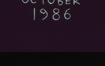 October 1986