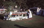 Full View of Mary Tillman Smith Working on a Painting