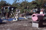Yard Scene with Several Sculptures by James Smith Pierce