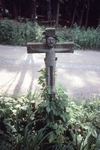 Centered view of Double Sided Crucifix from the rear by James Smith Pierce