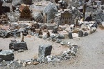 Miniature Building Sculptures and Rocks by James Smith Pierce