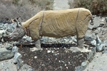 Rhino Sculpture by James Smith Pierce