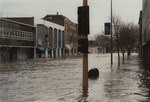 "Grand Forks Flood Evacuation Downtown" by Brian Henderson