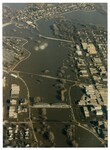 "Grand Forks Flood Evacuation Red River Looking South" by Brian Henderson