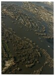 "Grand Forks Flood Evacuation. Aerial View of GF/EGF during Flood" by Brian Henderson