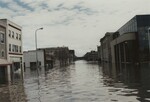 "Grand Forks Flood Evacuation Downtown" by Brian Henderson