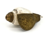 Tantric Buddhist Gilt-Bronze Mounted Conch Shell by Artist Unknown
