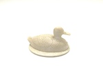 Pale Glass Duck by Artist Unknown