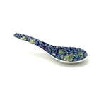 Porcelain Soup Spoon by Maker Unknow