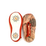 Child Embroidered Slipper by Maker Unknown