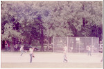 Softball at "Summerthing '83" in Riverside Park, June 26, 1983