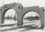 The North Dakota State Fair Grounds gateway in Grand Forks in March 1966