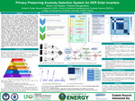 Privacy Preserving Anomaly Detection System for DER Solar Inverters