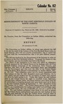 Reimbursement of the Fort Berthold Indians of North Dakota by United States Congress and US Senate