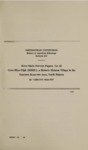 River Basin Surveys Papers, No. 29: Crow-Flies-High (32MZ1), a Historic Hidatsa Village in the Garrison Reservoir Area, North Dakota