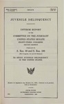 Juvenile Delinquency: Interim Report of the Committee on the Judiciary, United States Senate, Eighty-third Congress, Second Session, Pursuant to S. Res. 89 and S. Res. 190 (83d Congress, 1st and 2d sessions) to Study Juvenile Delinquency in the United States by United States Congress and US Senate
