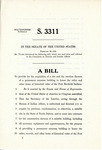 A Bill to Provide for the Acquisition of a Site and the Erection Thereon of a Permanent Museum Building to House the Relics and Other Items of Historical Value of the Fort Berthold Indians