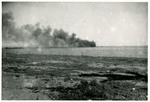 U.S. Supply Ship Burns at Guadalcanal