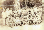 Company A, Second Platoon on Bougainville Volleyball Court