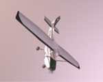 Skyhawk Airplane Model