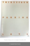 Thirtyfour Parking Lots in Los Angeles by Edward Ruscha