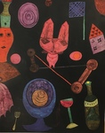 Bunte Mahlzeit (Colorful Meal) by Paul Klee