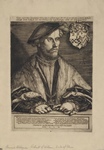 Facsimile Reproduction of Portrait of William, Duke of Jülich-Cleves-Berge by (After) Heinrich Aldegrever