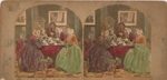 Stereoscope Slide, Brewing a Scandal by Artist Unknown