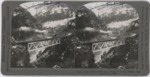 Stereoscope Slide, From Cliff to Cliff - Span of the C. P. Ry., Fraser Canyon, B. C., Can. by B.L. Singley