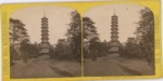 Stereoscope Slide, Kew Gardens, The Pagoda. by F. York