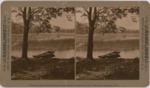 Stereoscope Slide, Ramblings, White Mountains and Vicinity, N.H. (Rowboat on lake) by J.A. Sherwood