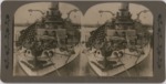 Stereoscope Slide, Deck View of the Battleship Indiana by Artist Unknown