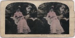 Stereoscope Slide, I just knew it would be a boy. by Artist Unknown