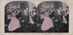 Stereoscope Slide, One O'clock in the Morning. by Artist Unknown
