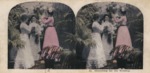 Stereoscope Slide, Decorating for the Wedding. by Artist Unknown