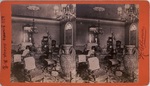 Stereoscope Slide, Windsor Hotel Parlor by Artist Unknown