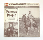 "Famous People" Old Time Stereo Series by 21 Stereo Pictures and GAF Corporation