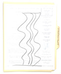 "Styrofoam 2008" Folder of 10 Works on Paper by James Smith Pierce