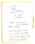 "Alphabets & Signage 2008" Folder of 67 References on Paper by James Smith Pierce