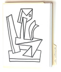 "Artstix 2007 'B'" Folder of 198 Works on Paper by James Smith Pierce
