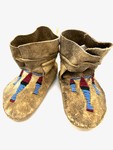 Child's moccasins by Maker Unknown