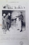 Ah! monsieur... votre bouillon est bien léger... by Honoré Daumier