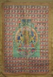 Buddhist Tanka by Maker Unknown