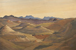 Morning Comes to Painted Canyon by Paul E. Barr