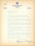 Letter from Georgia Governor Eugene Talmadge to Governor Langer Regarding Legal Representation in Extradition Proceedings, June 2, 1933