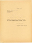 Letter from Albert E. Sheets Jr. to O'Conner and Johnson Regarding State v. Stepp and Motion to Dismiss Appeal, 1920