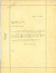 Letter from Langer to Gowin regarding 