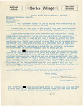 Letter from Village Marshal Alvah Phillebaum to State Attorney General Langer